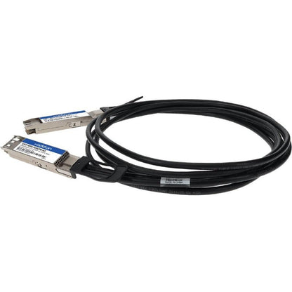 Addon Networks Osfp-400G-Pdac2M-Ao Infiniband Cable 2 M Black, Silver