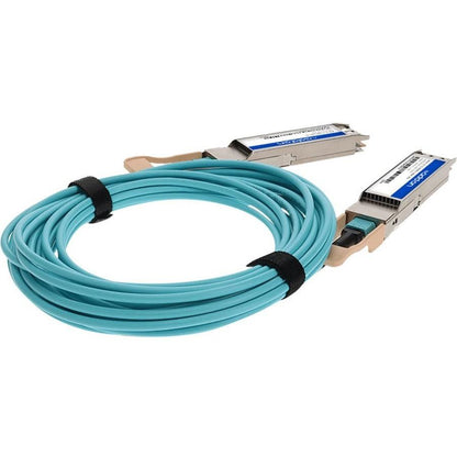 Addon Networks Osfp-400Gb-2M-Ao Infiniband Cable Aqua Colour