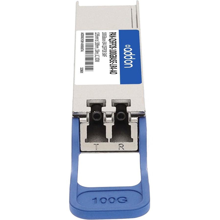 Addon Networks Pan-Qsfp28-100Gbase-Lr4-Ao Network Transceiver Module Fiber Optic 100000 Mbit/S