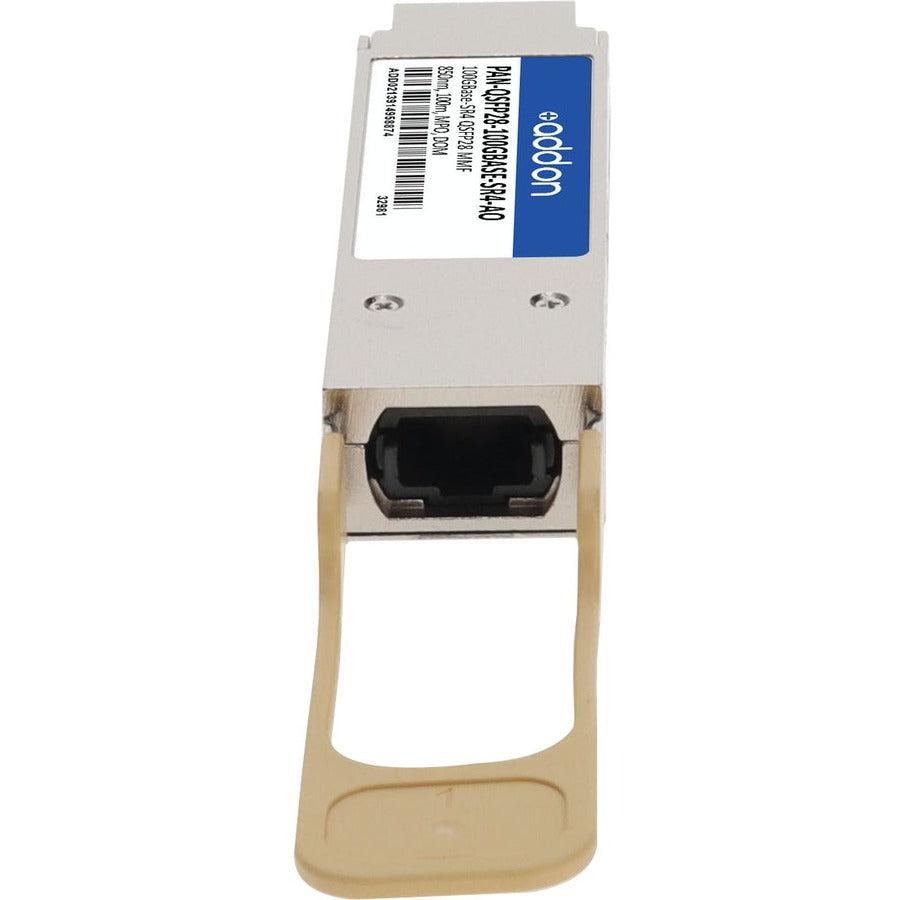 Addon Networks Pan-Qsfp28-100Gbase-Sr4-Ao Network Transceiver Module Fiber Optic 100000 Mbit/S 850 Nm