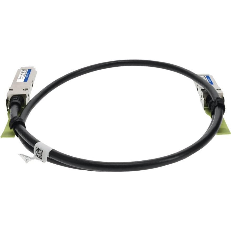 Addon Networks Q56-200G-Pdac0-5M-Ao Infiniband Cable 0.5 M Qsfp56 Black, Silver