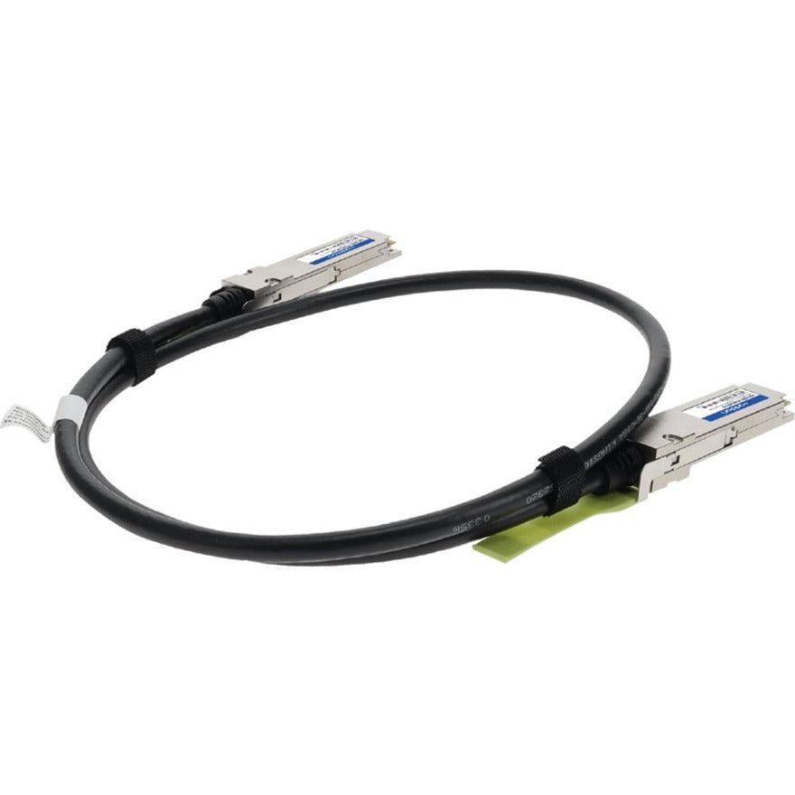 Addon Networks Q56-200G-Pdac2M-Ao Infiniband Cable 2 M Qsfp56 Black, Silver