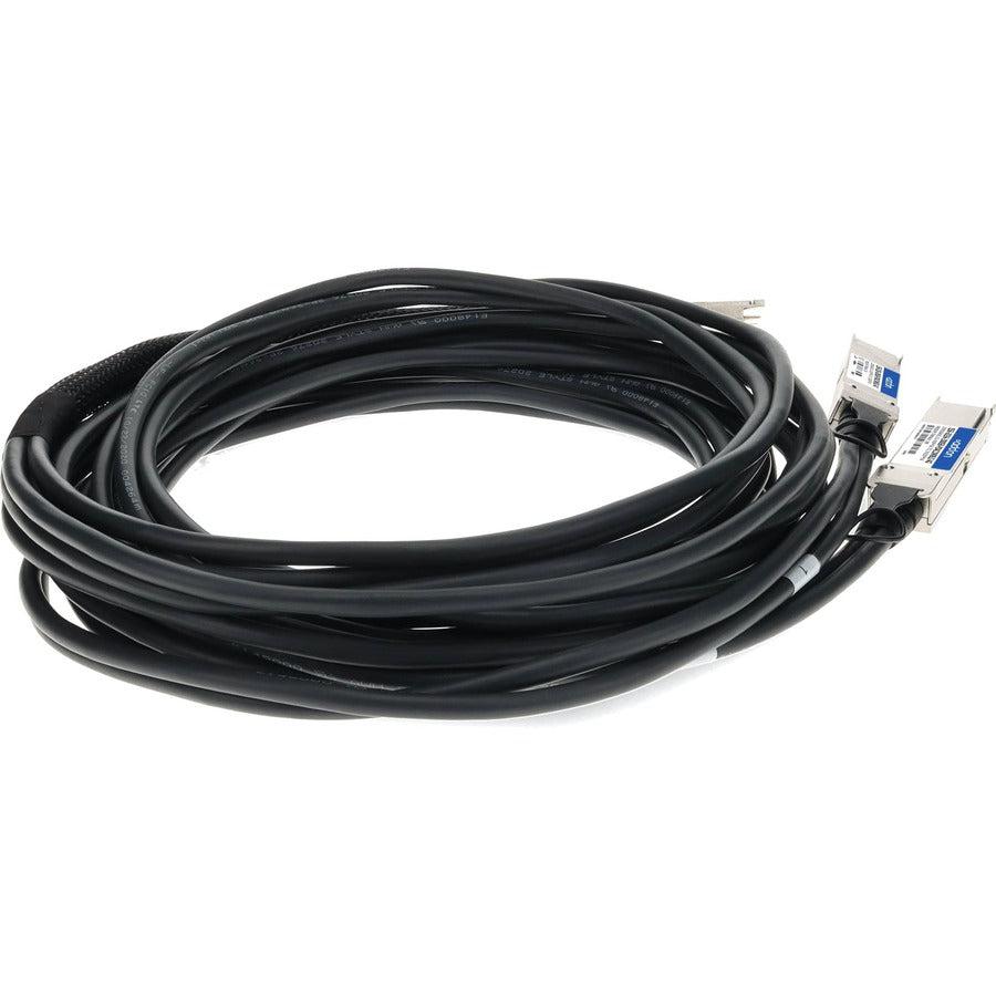 Addon Networks Q56-2Q56-200Gb-Pdac1Miblz-Ao Infiniband Cable 1 M Qsfp56 2X Qsfp56 Black