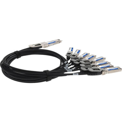 Addon Networks Qdd8Sfp28Pdac2-5M-Ao Infiniband Cable 2.5 M Qsfp-Dd 8X Sfp28 Black