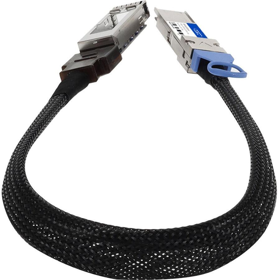 Addon Networks Qsfp-100G-Ext22Cm-Ao Infiniband Cable 0.22 M Qsfp28 Black