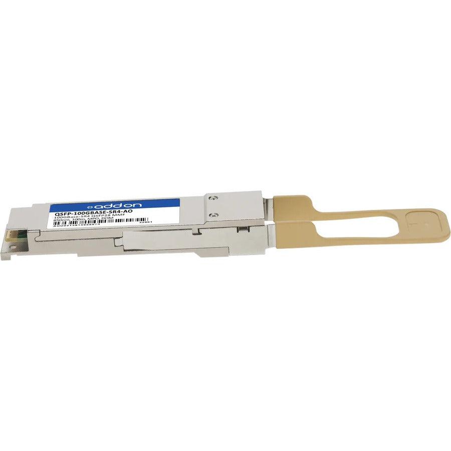 Addon Networks Qsfp-100Gbase-Sr4-Ao Network Transceiver Module Fiber Optic 100000 Mbit/S Qsfp28 850 Nm