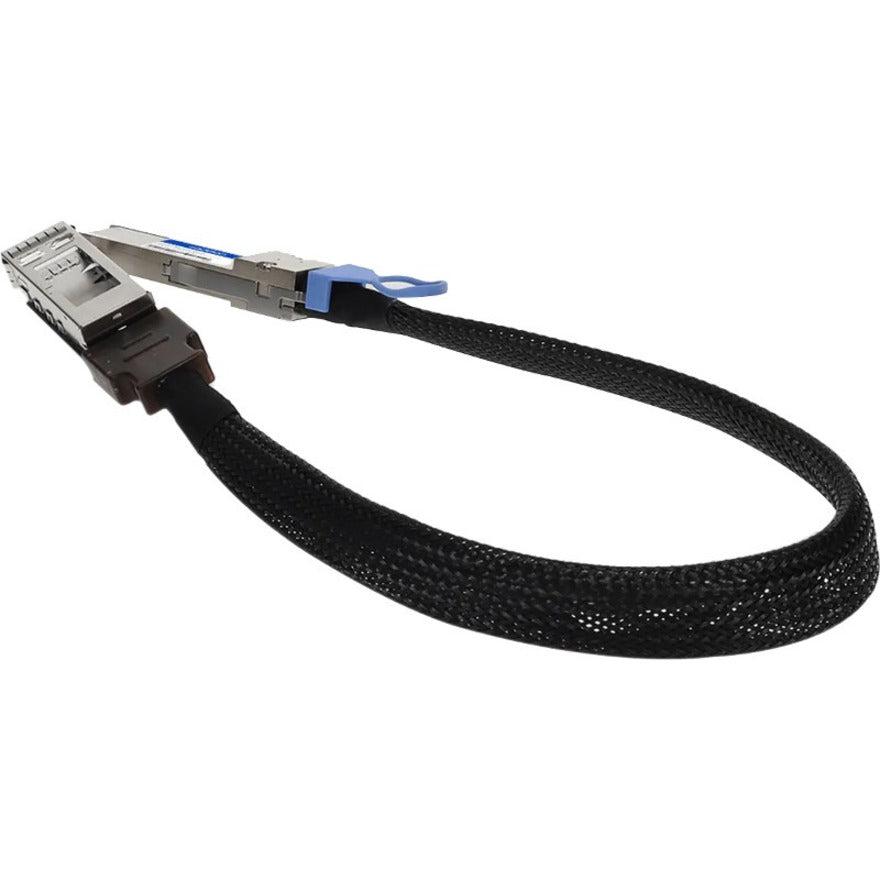 Addon Networks Qsfp56-200G-Ext22Cm-Ao Infiniband Cable 0.23 M Black