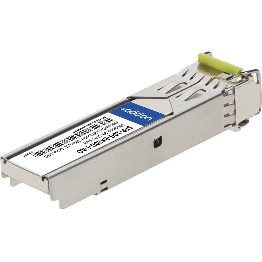 Addon Networks Sfp-10G-Bx80D-I-Ao Network Transceiver Module Fiber Optic 10000 Mbit/S Sfp+