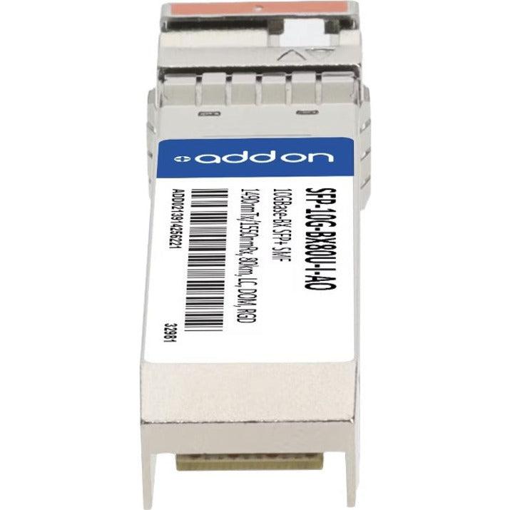 Addon Networks Sfp-10G-Bx80U-I-Ao Network Transceiver Module Fiber Optic 10000 Mbit/S Sfp+