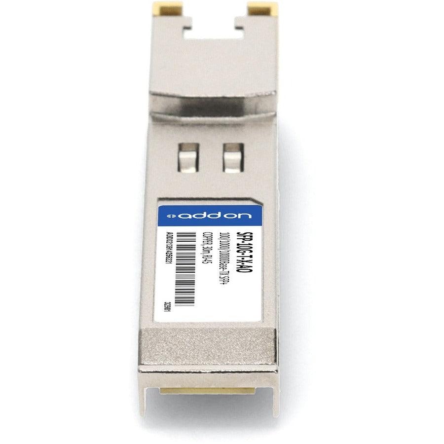 Addon Networks Sfp-10G-T-X-Ao Network Transceiver Module Copper 10000 Mbit/S Sfp+