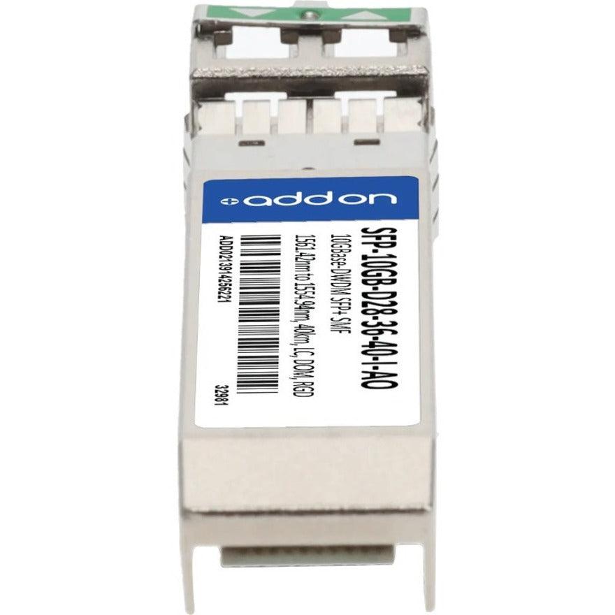 Addon Networks Sfp-10Gb-D28-36-40-I-Ao Network Transceiver Module Fiber Optic Sfp+