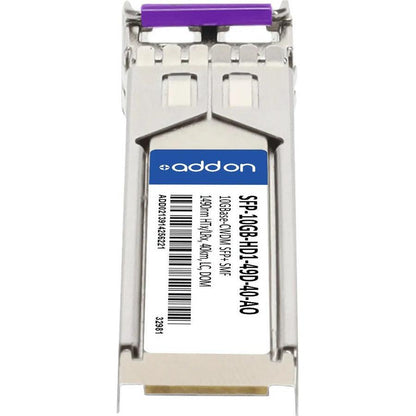 Addon Networks Sfp-10Gb-Hd1-49D-40-Ao Network Transceiver Module Fiber Optic 10000 Mbit/S Sfp+ 1490 Nm