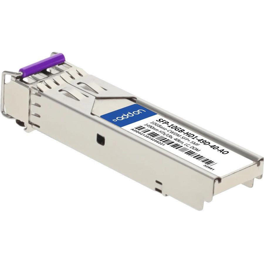 Addon Networks Sfp-10Gb-Hd1-49D-40-Ao Network Transceiver Module Fiber Optic 10000 Mbit/S Sfp+ 1490 Nm