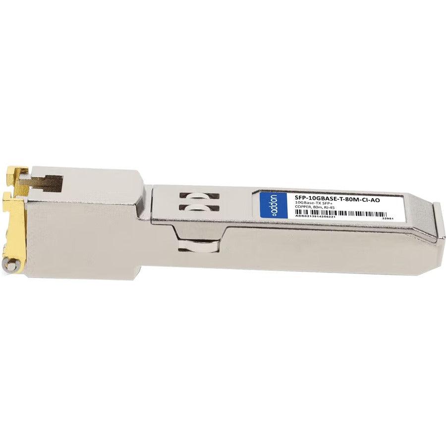 Addon Networks Sfp-10Gbase-T-80M-Ci-Ao Network Transceiver Module Fiber Optic 10000 Mbit/S Sfp+