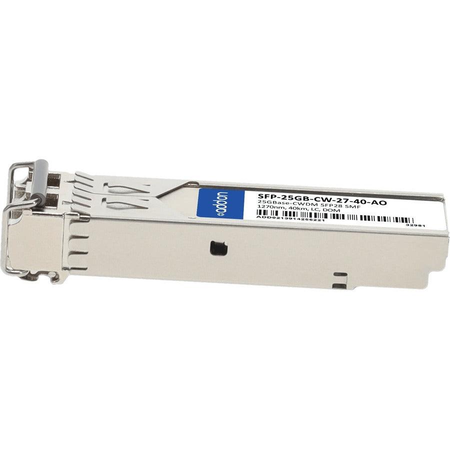 Addon Networks Sfp-25Gb-Cw-27-40-Ao Network Transceiver Module Fiber Optic 25000 Mbit/S Sfp28 1270 Nm