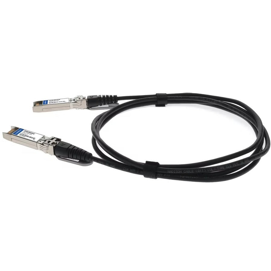 Addon Networks Sfp-56G-Pdac1M-Ao Infiniband Cable 1 M Qsfp+ Black, Silver