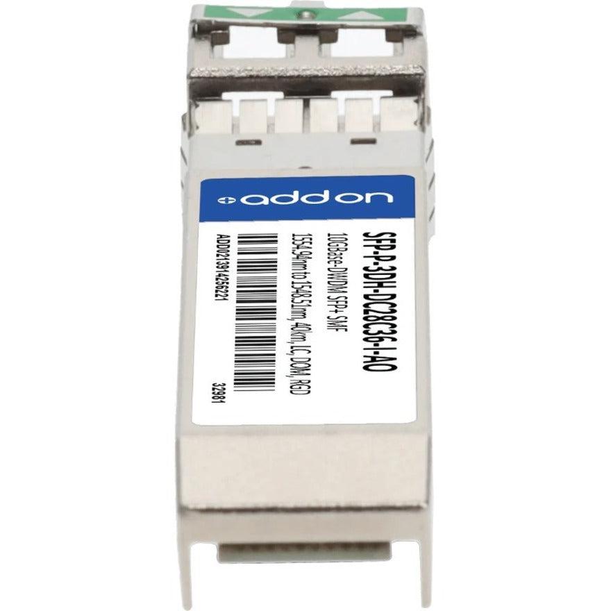 Addon Networks Sfp-P-3Dh-Dc28C36-I-Ao Network Transceiver Module Fiber Optic Sfp+