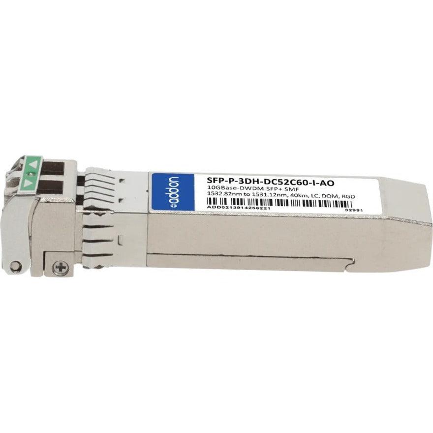 Addon Networks Sfp-P-3Dh-Dc52C60-I-Ao Network Transceiver Module Fiber Optic Sfp+