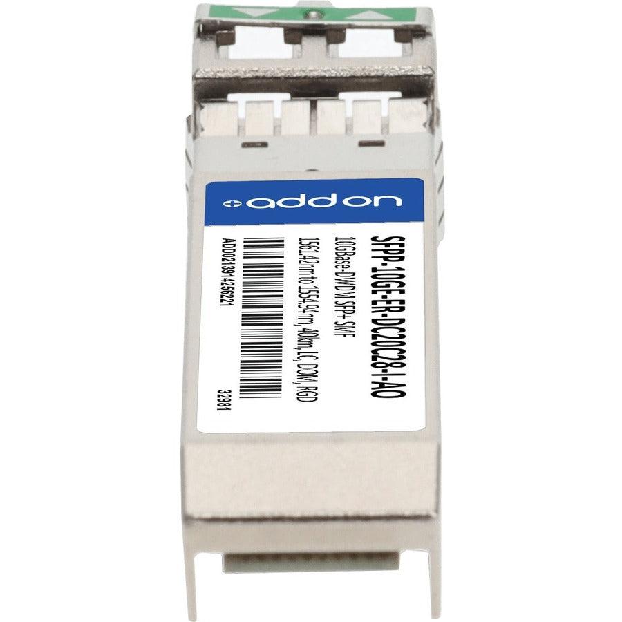 Addon Networks Sfpp-10Ge-Er-Dc20C28-I-Ao Network Transceiver Module Fiber Optic Sfp+