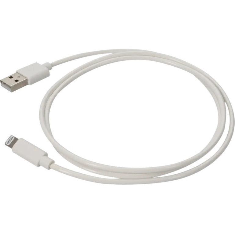 Addon Networks Usba2Lgt3Fw-Ao Lightning Cable White