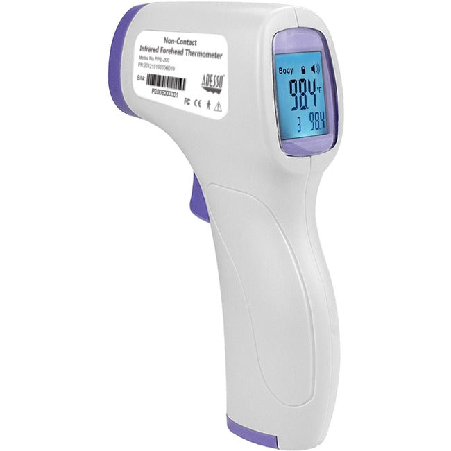 Adesso Non-Contact Infrared Forehead Thermometer