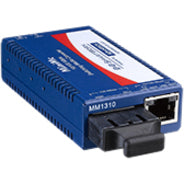 Advantech 10/100Mbps Miniature Media Converter With Lfpt Imc-350-Mmst-Ps-A