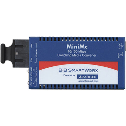 Advantech 10/100Mbps Miniature Media Converter With Lfpt Imc-350-Se-Ps-A