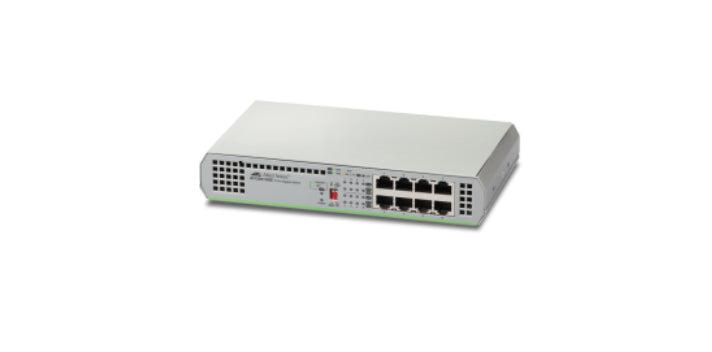 Allied Telesis At-Gs910/8E-50 Unmanaged Gigabit Ethernet (10/100/1000) Grey