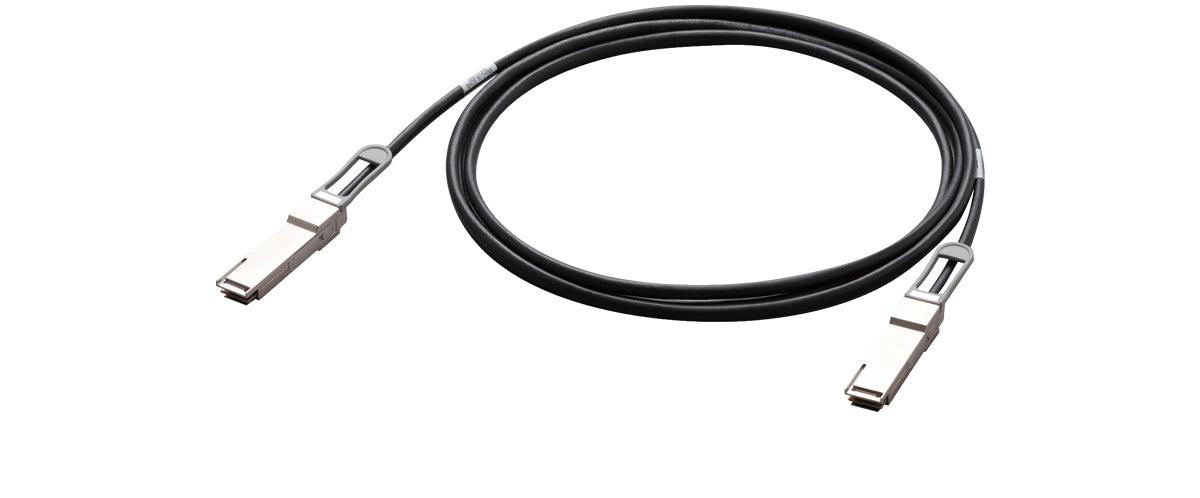 Allied Telesis At-Qsfp28-3Cu Infiniband Cable 3 M Black, Stainless Steel