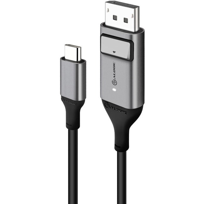 Alogic Usb-C (Male) To Displayport (Male) Cable - Ultra Series - 4K 60Hz -Space Grey - 2M