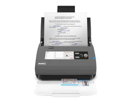Ambir Technology Ds820Ix-Ath Scanner Adf Scanner 600 X 600 Dpi Black, Grey