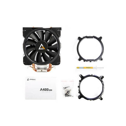 Antec A400 Rgb 120Mm Cpu Cooler Fan For Intel Lga 2066/2011/1366/1156/1155/1151/1150/775 & Amd Socket Am4/Am3+/Am3/Am2/Am2+/Fm2/Fm1
