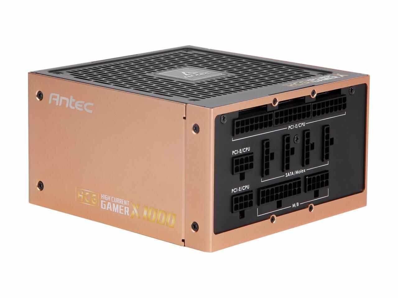 Antec High Current Gamer Extreme Series Hcg1000 Extreme 1000W 80 Plus Gold Atx12V V2.4 Power Supply