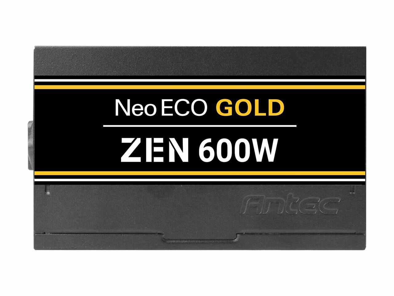 NE600G ZEN Antec Neoeco Gold Zen Ne600G Zen Power Supply 600 Watts