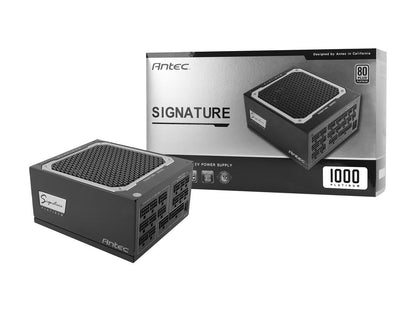 Antec Signature Series Sp1000, 80 Plus Platinum Certified, 1000W Full Modular With Oc Link