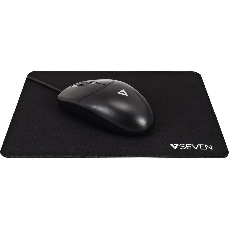 Antimicrobial Mouse Pad Black,9X7In 220X180Mm