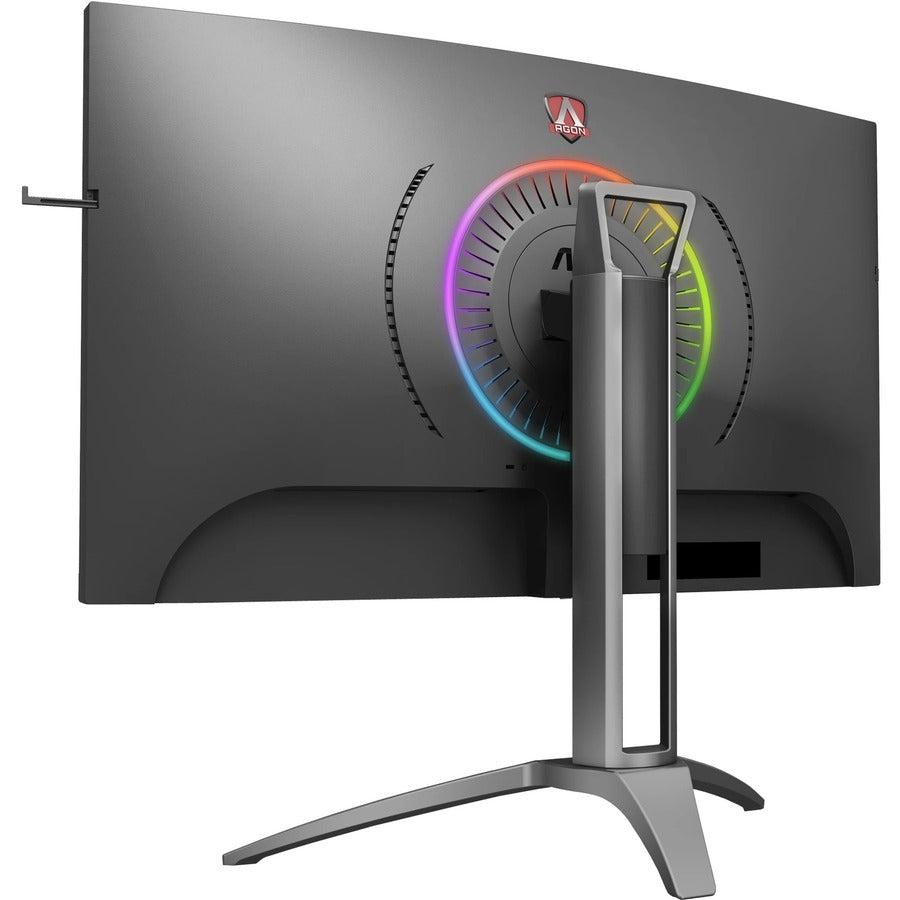 Aoc Ag323Qcx2 Computer Monitor 80 Cm (31.5") 2560 X 1440 Pixels 2K Ultra Hd Led Black, Red