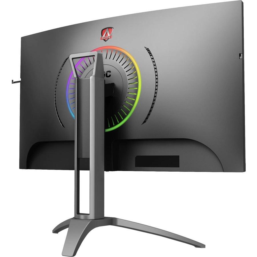 Aoc Ag323Qcx2 Computer Monitor 80 Cm (31.5") 2560 X 1440 Pixels 2K Ultra Hd Led Black, Red