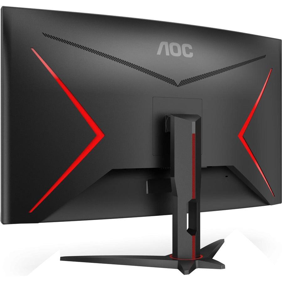 Aoc C32G2E Computer Monitor 81.3 Cm (32") 1920 X 1080 Pixels Full Hd Black, Red