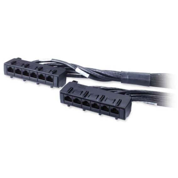 Apc 17Ft Cat6 Utp, 6X Rj-45 - 6X Rj-45 Networking Cable Black 5.18 M U/Utp (Utp)