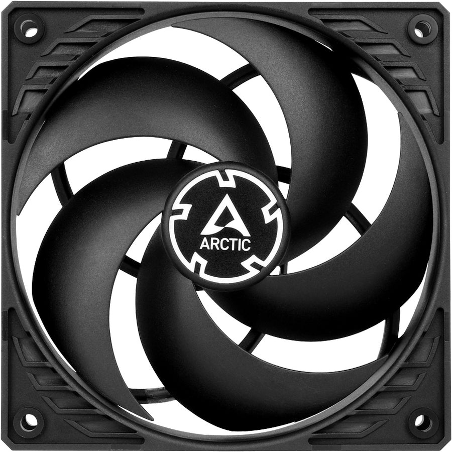 Arctic P12 Pwm Pst (Black/Transparent) - Pressure-Optimised 120 Mm Fan With Pwm And Pst (Pwm Sharing Technology)
