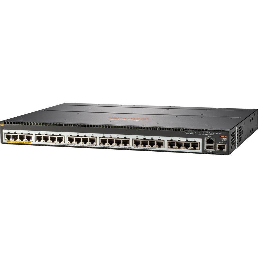 Aruba, A Hewlett Packard Enterprise Company Aruba 2930M 24 Smart Rate Poe+ 1-Slot Managed Gigabit