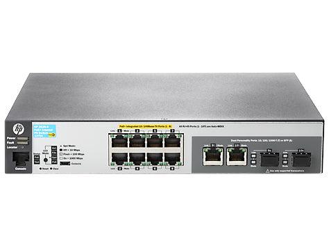 Aruba, A Hewlett Packard Enterprise Company Aruba 2530 8 Poe+ Internal Ps Managed L2 Fast Ethernet (10/100) Power Over Ethernet (Poe) 1U Grey
