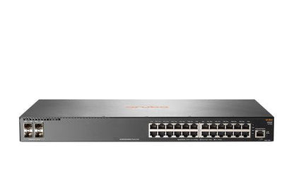 Aruba, A Hewlett Packard Enterprise Company Aruba 2930F 24G 4Sfp+ Managed L3 Gigabit Ethernet (10/100/1000) 1U Grey