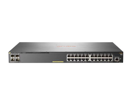 Aruba, A Hewlett Packard Enterprise Company Aruba 2930F 24G Poe+ 4Sfp+ Managed L3 Gigabit Ethernet (10/100/1000) Power Over Ethernet (Poe) 1U Grey