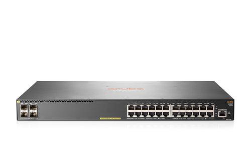 Aruba, A Hewlett Packard Enterprise Company Aruba 2930F 24G Poe+ 4Sfp+ Taa Managed L3 Gigabit Ethernet (10/100/1000) Power Over Ethernet (Poe) 1U Grey