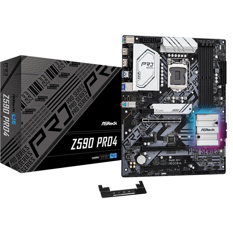 Asrock Z590 Pro4 Lga 1200 Intel Z590 Sata 6Gb/S Atx Intel – TeciSoft