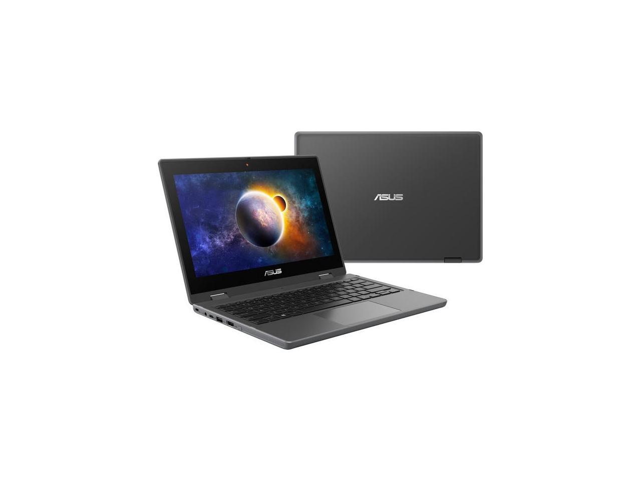Asus Br1100Fka-Xs04T 11.6 Inch Intel Celeron N4500 1.1Ghz/ 4Gb Ddr4/ 128Gb Emmc + Tpm/ Usb3.2/ Windows 10 Professional Notebook (Star Grey)