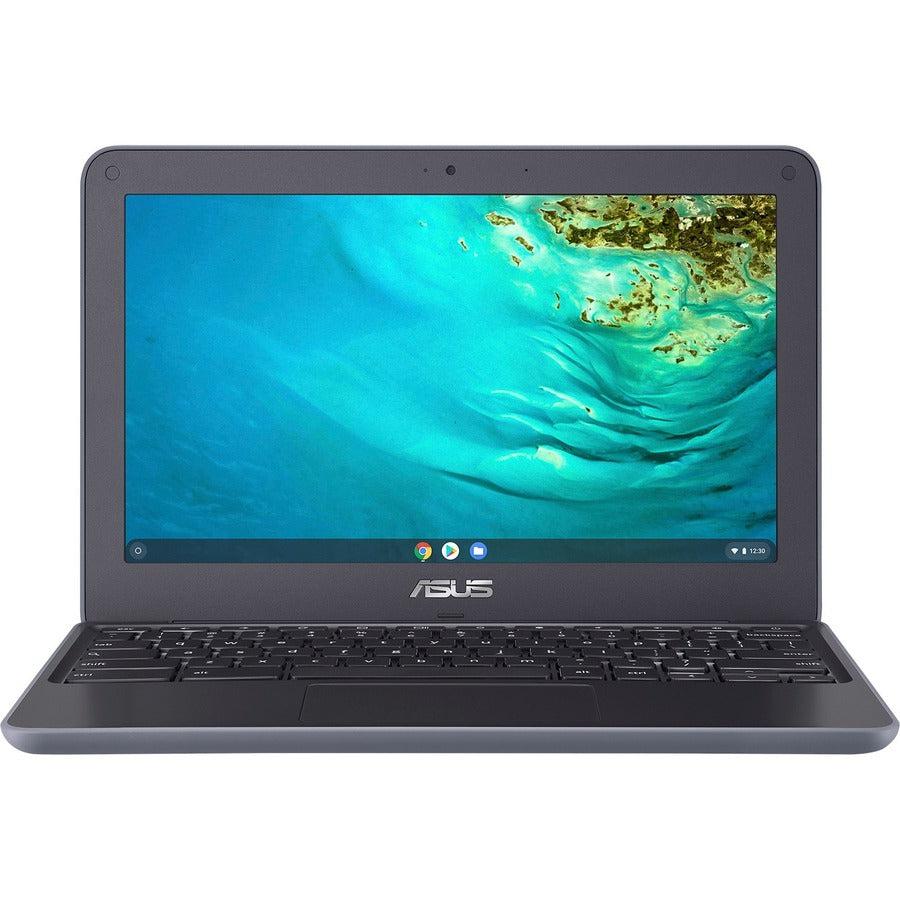 Asus Chromebook C203Xa-Ys02-Gr 11.6 Inch Mediatek Quad Core Mt8173C 1.7Ghz/ 4Gb Lpddr3/ 32Gb Emmc/ Gx6250/ Usb3.1/ Chrome Os Notebook (Dark Grey)