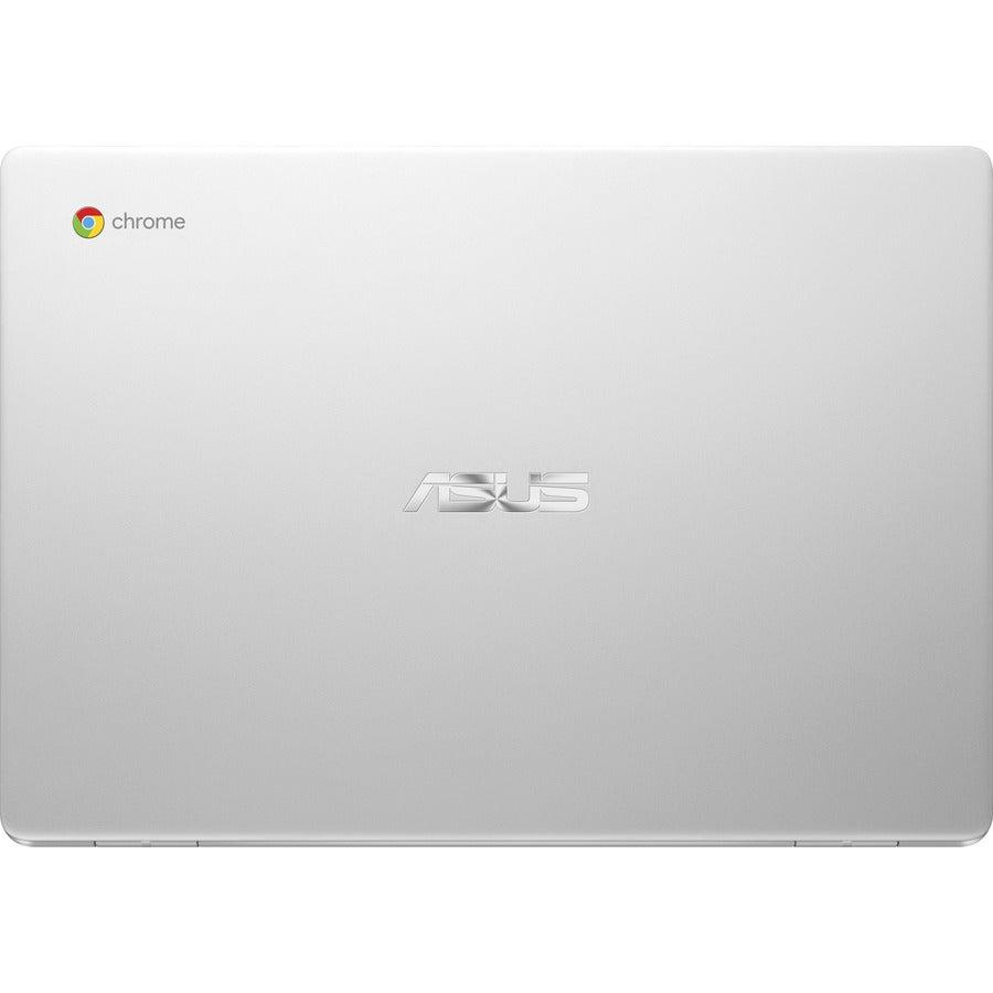 Asus Chromebook C423Na-Dh02 14 Inch Intel Celeron N3350 1.1Ghz/ 4Gb Lpddr4/ 32Gb Emmc/ Usb3.1/ Chrome Notebook (Silver)